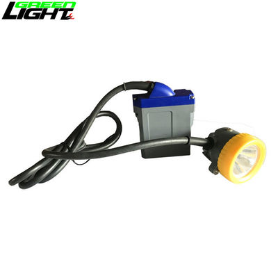 GLT-7C Luces de tapa de minería 6.6Ah Batería recargable 15000Lux Bajo tierra lámpara delantera de mineros con cable