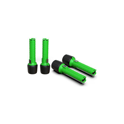 Lámpara de lujo a prueba de explosión con linterna recargable 6400 MAh 18000lux 3W para minería