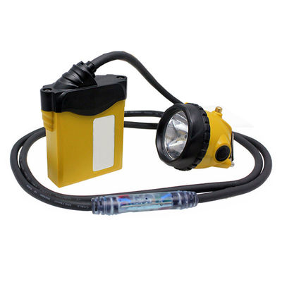 Lámpara de tapa de minería CE LED Subterránea 15000Lux Para minero de carbón KL5M Cordado