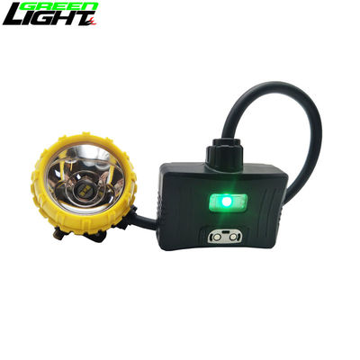 15000lux Minería Hard Hat luz con luz de advertencia trasera 3.7V 450mA 1.7W