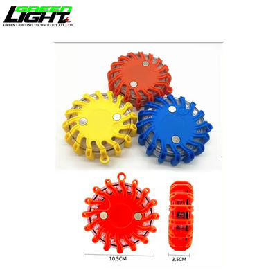 Luz de advertencia recargable LED Luz de advertencia intermitente LED magnética fija