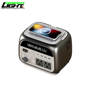 Estaciones portátiles de suministro de energía OEM personalizadas, 4Kg de peso ligero 500w de seguridad LiFePO4 Estación de energía con batería
