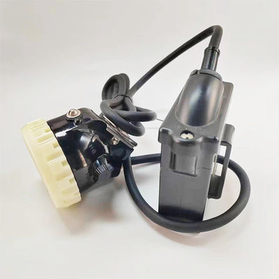 10000 lux Lámpara de casco para mineros 6.6ah Luz antiniebla para minería a prueba de explosión Luzs de minería subterránea a prueba de agua Recargable