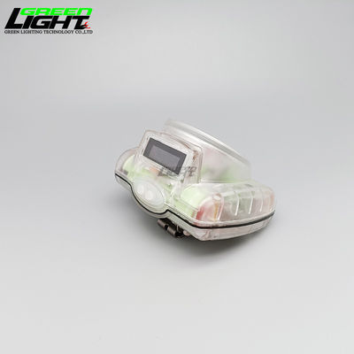217g Mining Cordless Cap Lamp 480mA 15000Lux Safety Miner Work Light With Oled Display