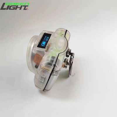IP68 Lámpara LED de minería de alta potencia 13000lux Lámpara de tapa de minería inalámbrica para casco de minero