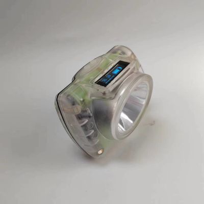 GLC-6 15000lux Super brillante resistente al agua lámparas de minería LED inalámbricas 6.8Ah lámpara de minería con pantalla Oled