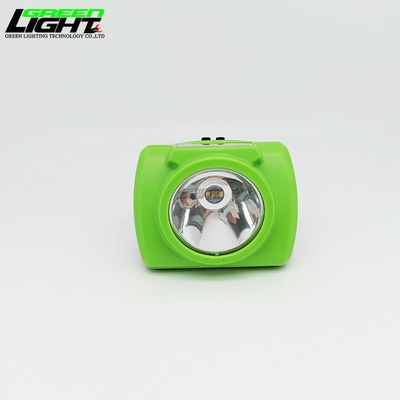 Luz de minería inalámbrica LED confiable GLC-6 Lámparas de tapa recargables de color verde para la seguridad de los mineros