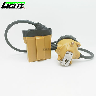 25000Lux lámpara de tapa de minería de alta con cable, antiexplosivo IP68 Luces de casco de seguridad de minería de carbón