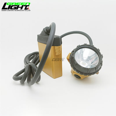 25000Lux lámpara de tapa de minería de alta con cable, antiexplosivo IP68 Luces de casco de seguridad de minería de carbón