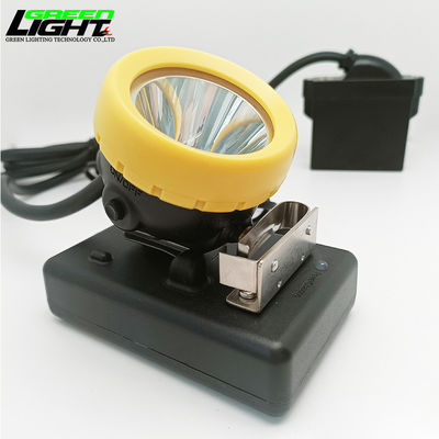 Kl5m Lámpara de cabeza de mina de carbón 10000Lux Antiexplosivo 3.7V 6.6Ah Lámpara de tapa de cabeza de mina