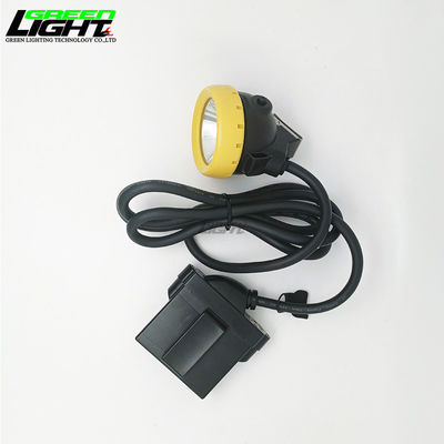 Lámpara de tapa con cable 7800mAh Mineros Luz de la cabeza 18 horas Tiempo de duración Ip68 a prueba de agua