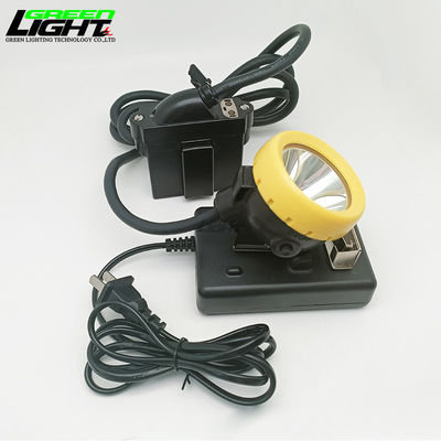 Lámpara de tapa con cable 7800mAh Mineros Luz de la cabeza 18 horas Tiempo de duración Ip68 a prueba de agua