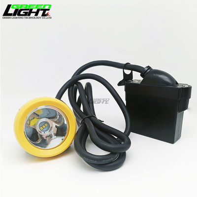 Lámpara de tapa con cable 7800mAh Mineros Luz de la cabeza 18 horas Tiempo de duración Ip68 a prueba de agua