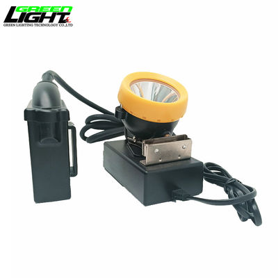 7.8Ah Recargable Minería Lámparas de sombrero duro 12000Lux lámpara de tapa con cable