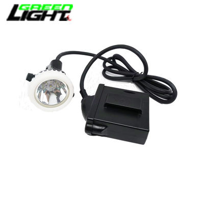 10000lux Subterráneo de minería Cap lámpara de cabeza de la antorcha IP67 Corded Miner Led faros
