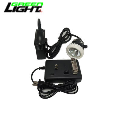 10000lux Subterráneo de minería Cap lámpara de cabeza de la antorcha IP67 Corded Miner Led faros