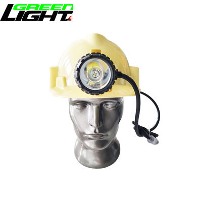 Rechargeable 25000lux Mining Cap Lamp  Led Waterproof 10.4Ah Miner Headlamp