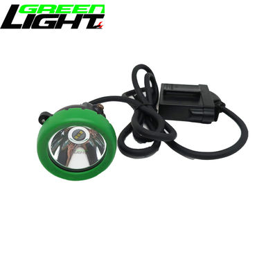 Lámpara de tapa de minería recargable portátil y ligera de 6.6Ah con carga USB