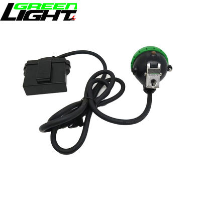 Lámpara de tapa de minería recargable portátil y ligera de 6.6Ah con carga USB