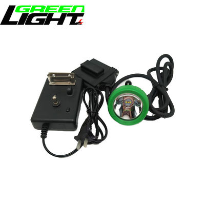 Lámpara de tapa de minería recargable portátil y ligera de 6.6Ah con carga USB