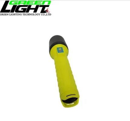 Seguridad industrial 12000lux linterna a prueba de explosión con diseño antideslizante y carga USB