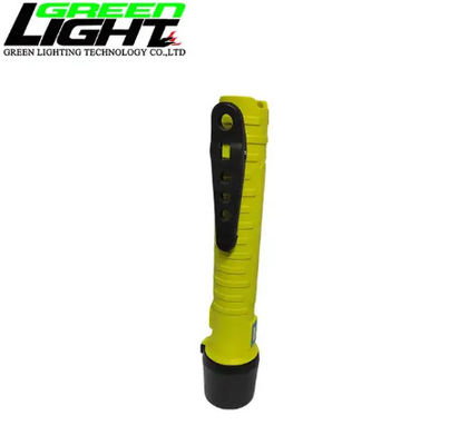 Seguridad industrial 12000lux linterna a prueba de explosión con diseño antideslizante y carga USB