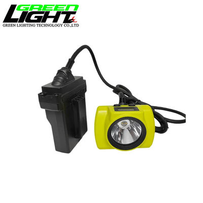 IP68 resistente al agua 530Lum Led Miners Head Lamp con pantalla OLED y punto de iluminación grande