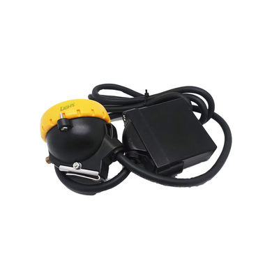 Lámpara de tapa de minería con cable de alta capacidad con batería de 6.6Ah y brillo de 10000 Lux