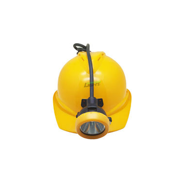 Lámpara de tapa de minería con cable de alta capacidad con batería de 6.6Ah y brillo de 10000 Lux