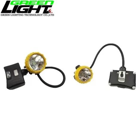 3.7V Protección contra sobrecarga de la lámpara de tapa de minería de carbón con 15000 Lux grado de iluminación