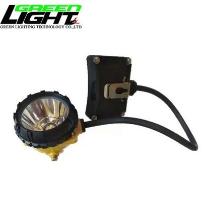 3.7V Protección contra sobrecarga de la lámpara de tapa de minería de carbón con 15000 Lux grado de iluminación