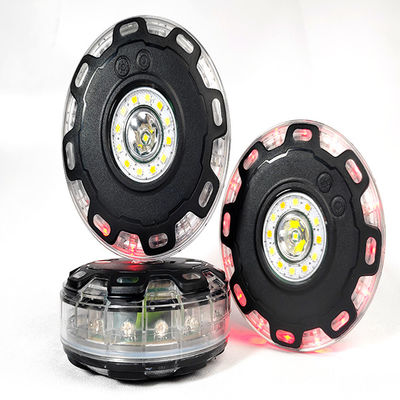 16 Leds F5 Fuente de luz RGB lámpara de alarma LED ligera a 200 g