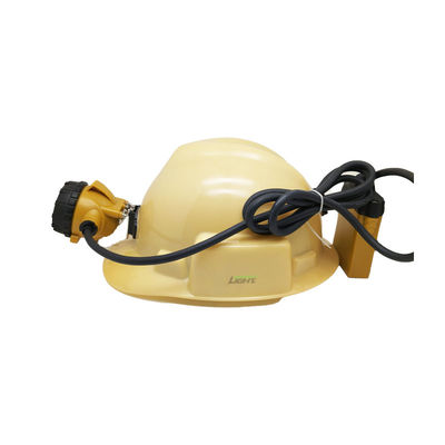450g Lámparas de tapa de minería ligeras con 348 Lum / 15000-25000 Lux