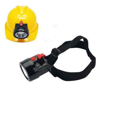Lámpara portátil de tapa de minería LED inalámbrica de 4000Lux IP67 a prueba de agua con batería recargable de iones de litio