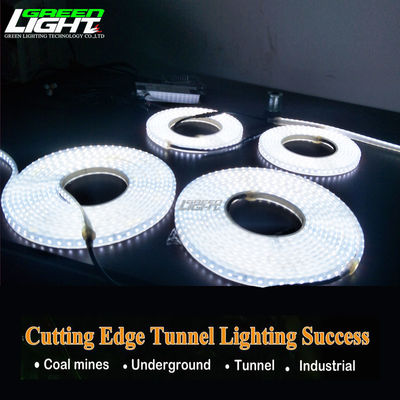 SMD5050 Waterproof IP68 Flexible Underground Mining Led Light Strip Explosion Proof Strip Light 220V