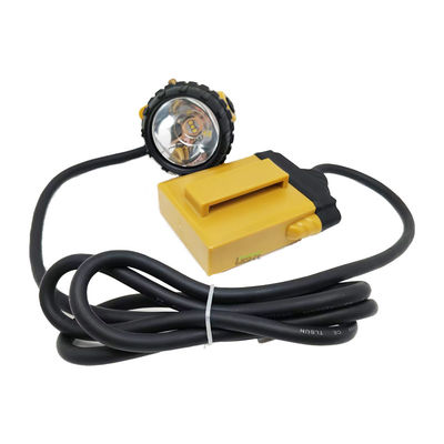Batería de litio ligera Lámparas de sombrero duro recargables 3W 348 lumens 13 horas de tiempo de trabajo