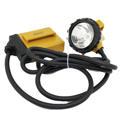 IP68 resistente al agua Brillante 15000-25000lux 450g Minería Hard Hat luz