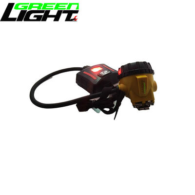 60 Unidades de carga Luz de la lámpara de cabeza de minería de carbón resistente al impacto con 221 lumens