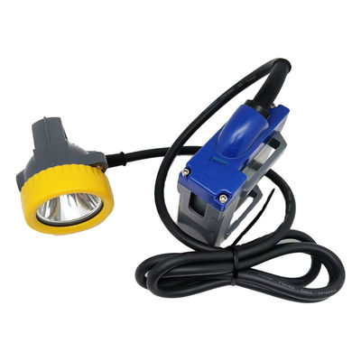 Luzes de minería de carbón con cable GLT-7C 15000LUX Brillo y batería recargable de 6.6Ah