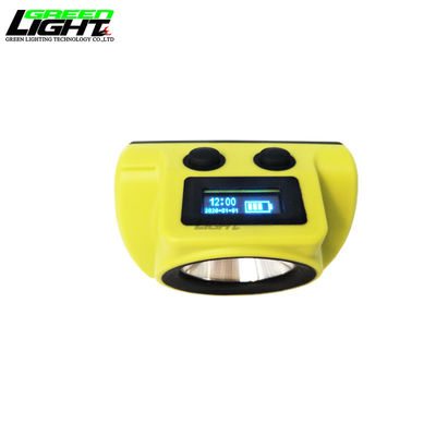 25000lux starke helle LED-Bergbaulicht mit USB-Ladung unterirdische kabellose Kappenlampe