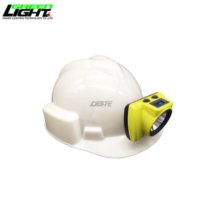 Lámpara delantera LED para mineros de carbón GLC-6S 25000 Lux de alta potencia IP68 Lámpara de tapa de mineros inalámbricos