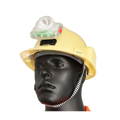 13-15 Horas Tiempo de trabajo Lámpara de tapa de minería LED para minería industrial Sombrero duro Voltagem nominal 3.7V