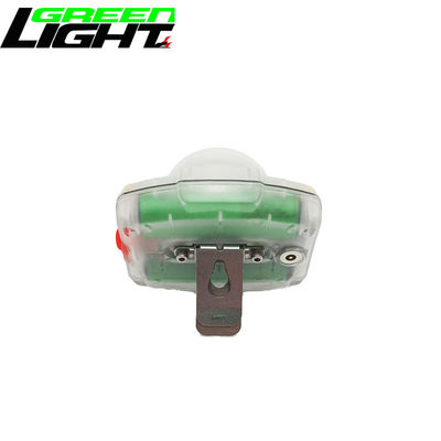 Iluminación verde Lámpara de tapa de minería subterránea Lámpara LED recargable sin cable