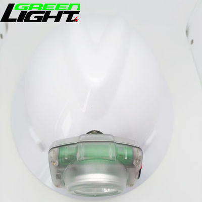 Casco de minería inalámbrico luz lámpara de tapa de minería USB recargable 18650 batería IP68