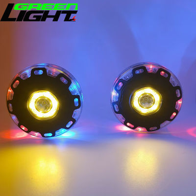 7 Modos de flash Luzes de emergencia con luz luminosa de 85 lum y potencia LED de 1W