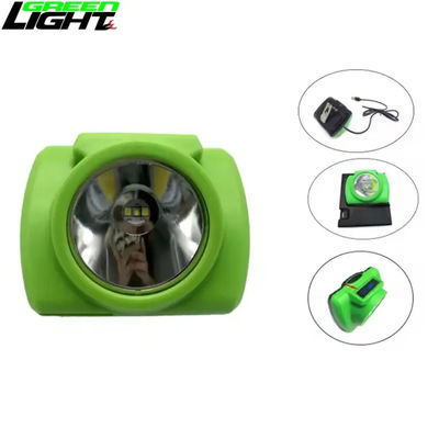 Tamaño portátil 7000mah Lámpara de minería LED 25000lux Luz de alta luminosidad del faro de los mineros Recargable