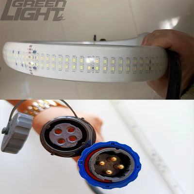 AC 220V Luz de banda LED a prueba de explosión IP68 resistente al agua Luz de banda de minería de silicona