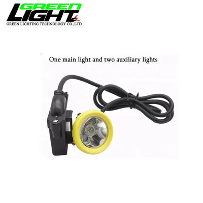 10000lux A prueba de explosión Led Miners Head Light Lámpara delantera de minería de carbón a prueba de agua Ip68