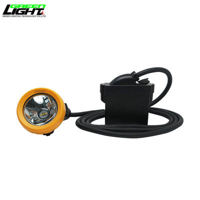 12000Lux 18 horas Lámpara de minería con cable LED Inodoro Ip68 Casco de seguridad para minas Luz