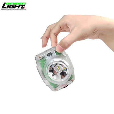 Mini LED sin cable de la mina de carbón luces de la mina de la lámpara de tapa de la mina 23000Lux fuerte faro